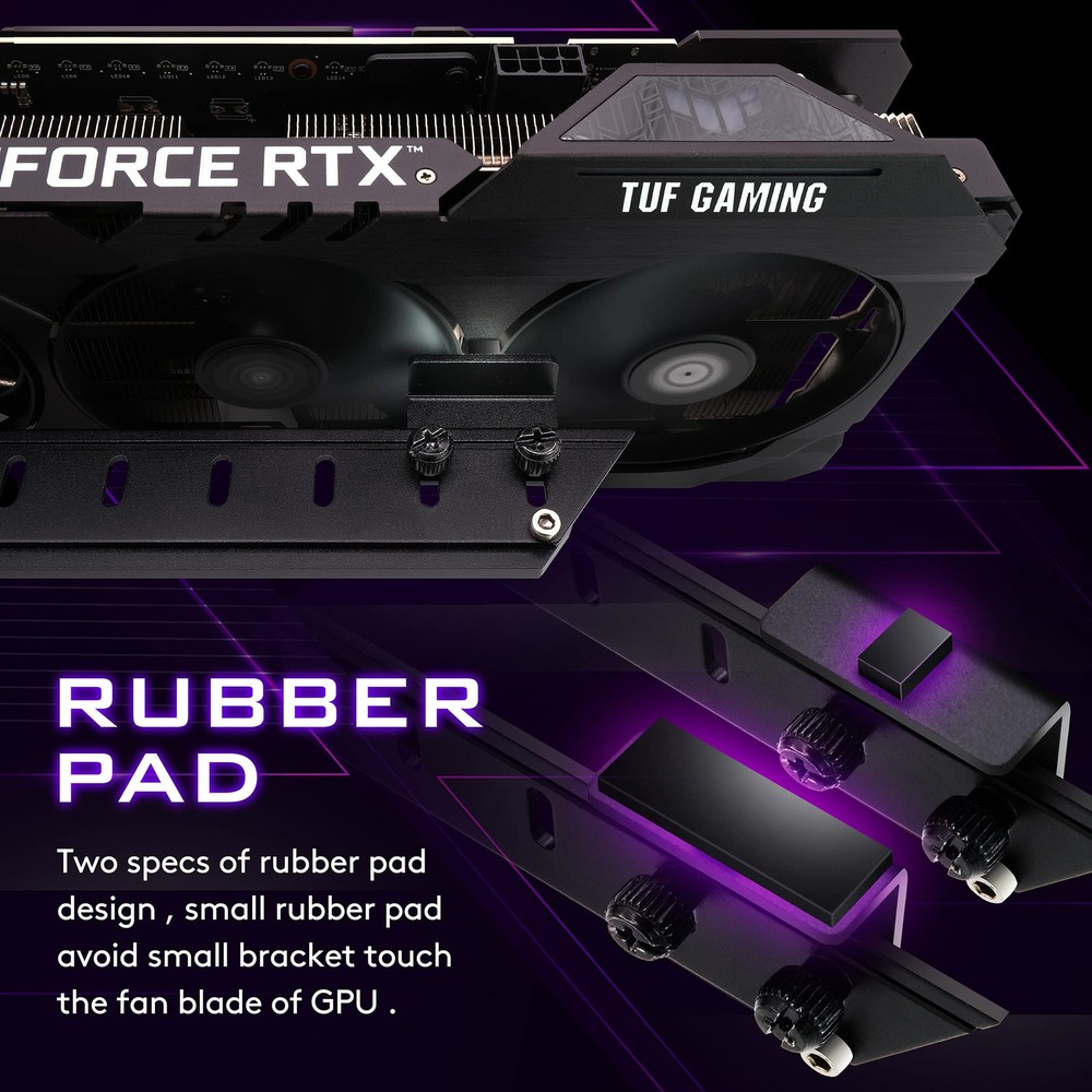 GPU Brace Support for Video Card Sag - Adjustable Holder Bracket