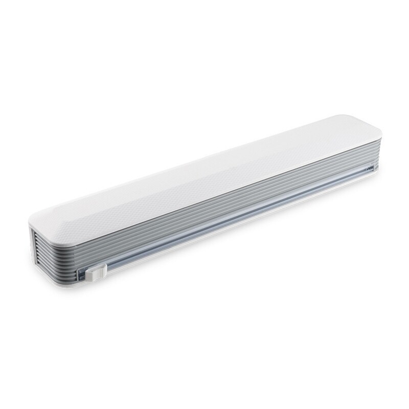 Plastic Cling Wrap Refillable Plastic Wrap Dispenser with Slider Cutter Craft