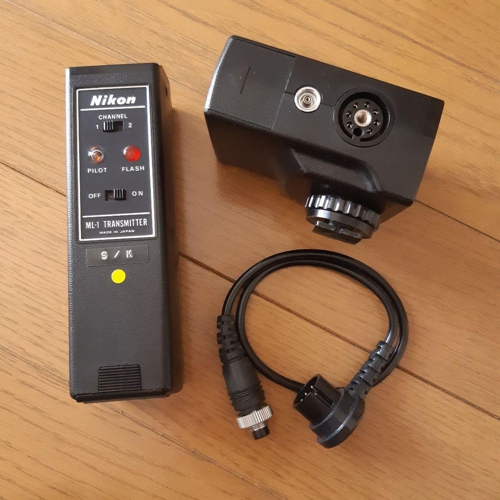 Nikon Ml-1 Transmitter Receiver Set Used Item Camera
