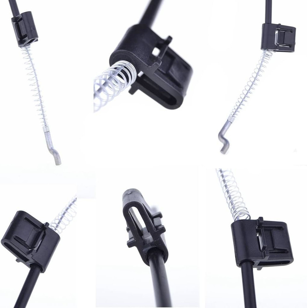 2 Pieces Recliner Release Cable D-Ring Pull Handle Exposed Length 4.75 with ...