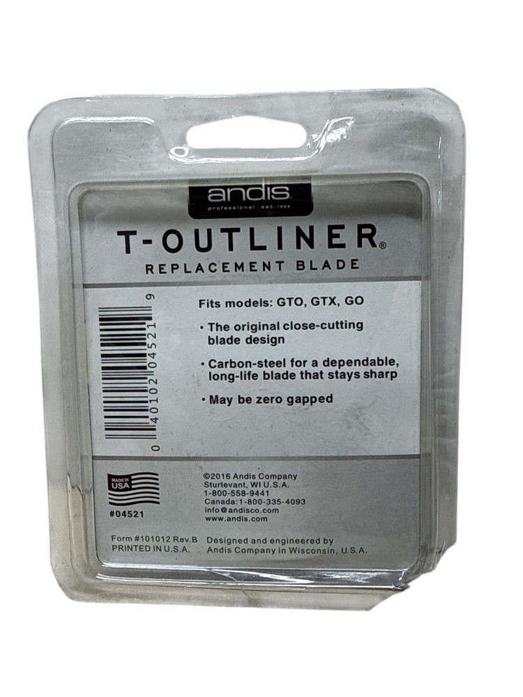 Andis Blade for T-Outliner 04521 Replacement Durable Authentic Professional