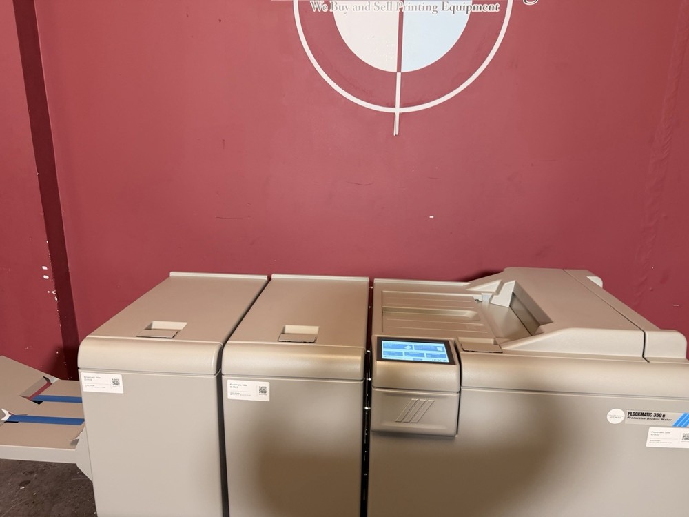 Low Meter 173k Plockmatic 350e Bookletmaker !Video!
