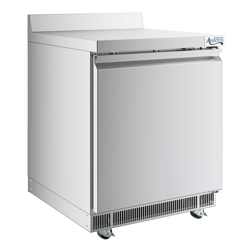 27" Front Breathing Worktop Freezer with 3 1/2" Backsplash
