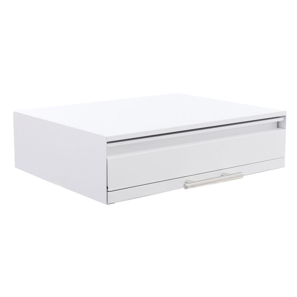 Countertop Microwave Rack, Microwave Stand with Drawer & Shelf