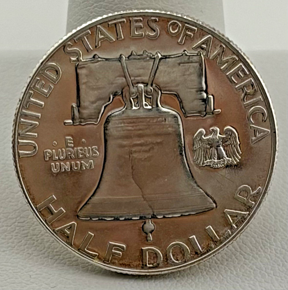 1957 Silver Franklin Proof Half $1