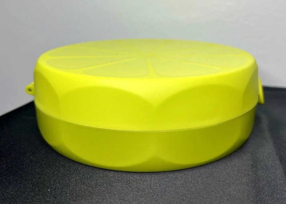 Trudeau Lime Green Citrus Bar Storage Container Interior Juicer Cone Keeper 6"