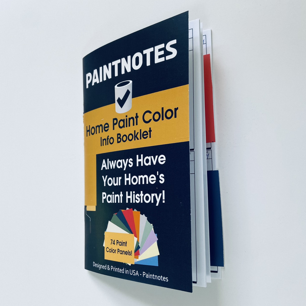 Paint Color Tracker Organizer PaintNotes Home Paint Color Information