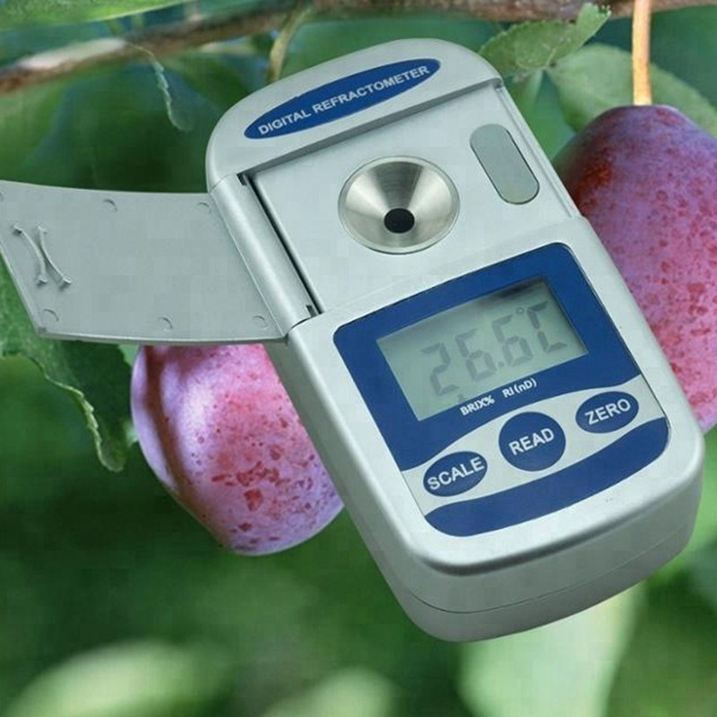 Refractometer Sugar Tester Brix Meter For Fruit Juice Vegetables Sugar Solution