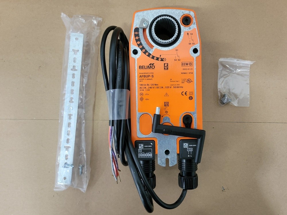 SURPLUS NEW BELIMO AFBUP-S Spring Return Actuator – Safety