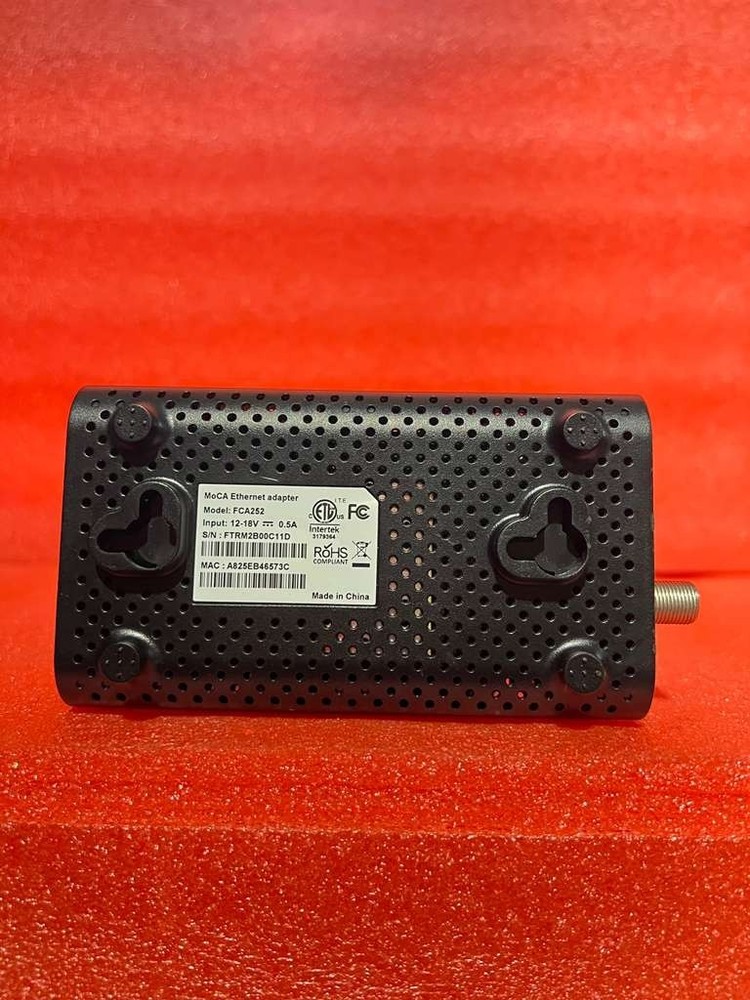 Frontier FCA252 2.5GigE MoCA 2.5 Network Adapter LNE Basic with Power Adapter