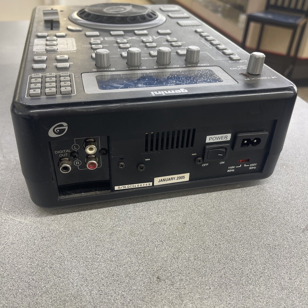 RARE Gemini MPX-30 CD/MP3 Sampler Effects Machine TESTED