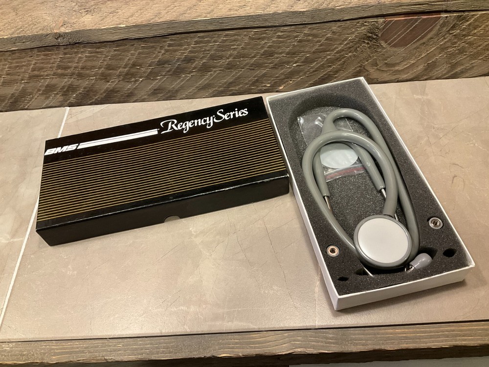 Vintage BMS STETHOSCOPE  - Regency Series Original Box Mint