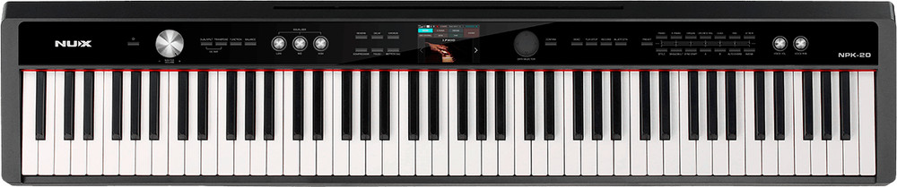 Nux Npk-20 Digital Piano Black