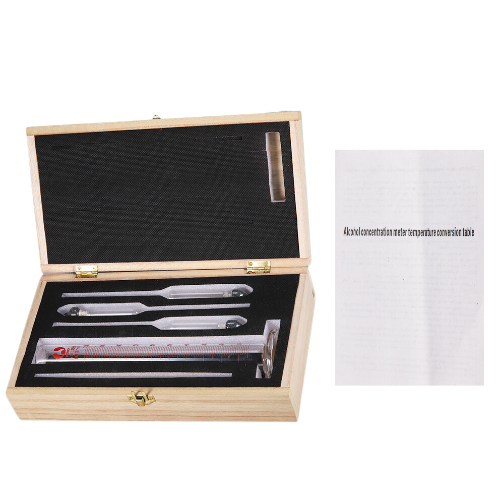 Alcohol Meter - Test Spirits/Wine Strength, Home Brewing & Distilling Essential