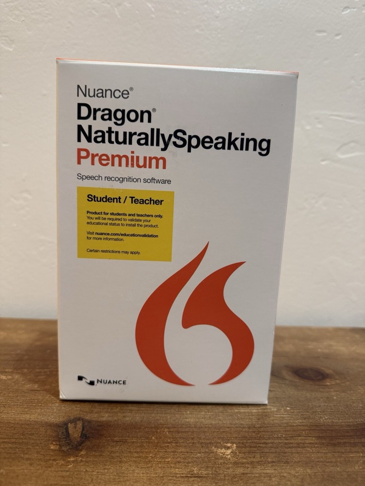 Nuance Naturally Speaking Premium New