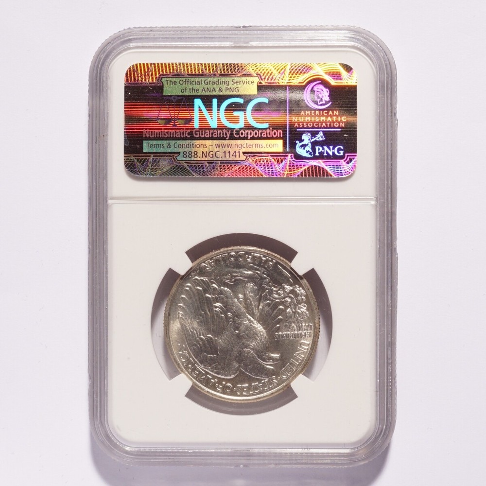 1946 Liberty Walking Silver Half Dollar NGC MS64