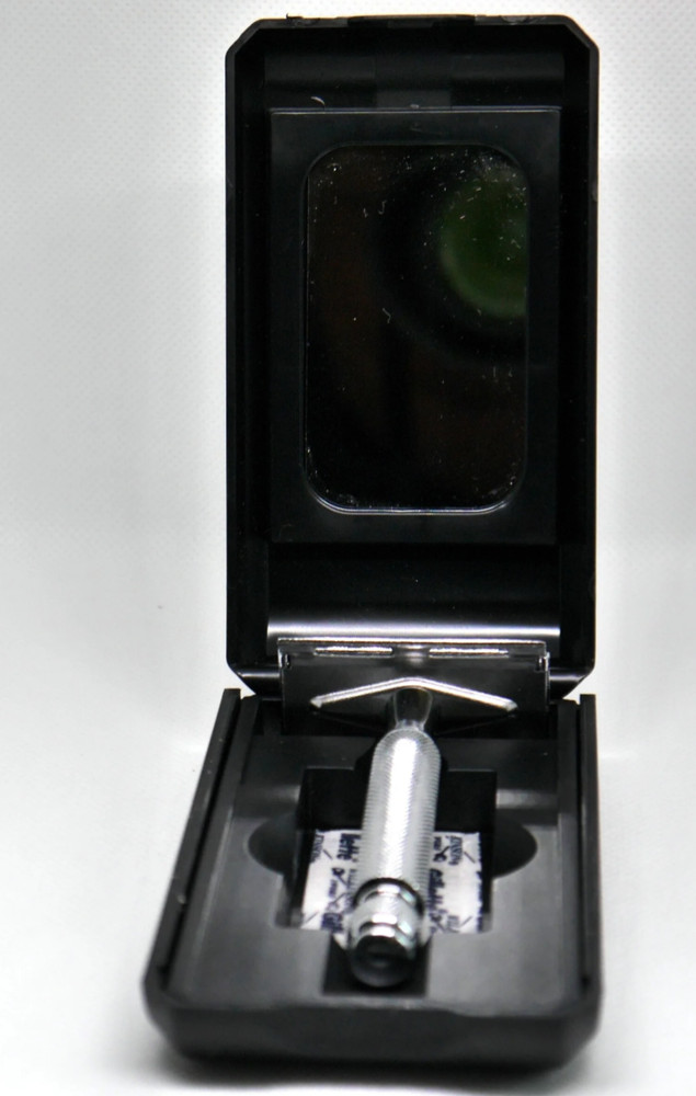 Replitech 1965 Tech Chrome Edition. Features a Brass Ball End Handle