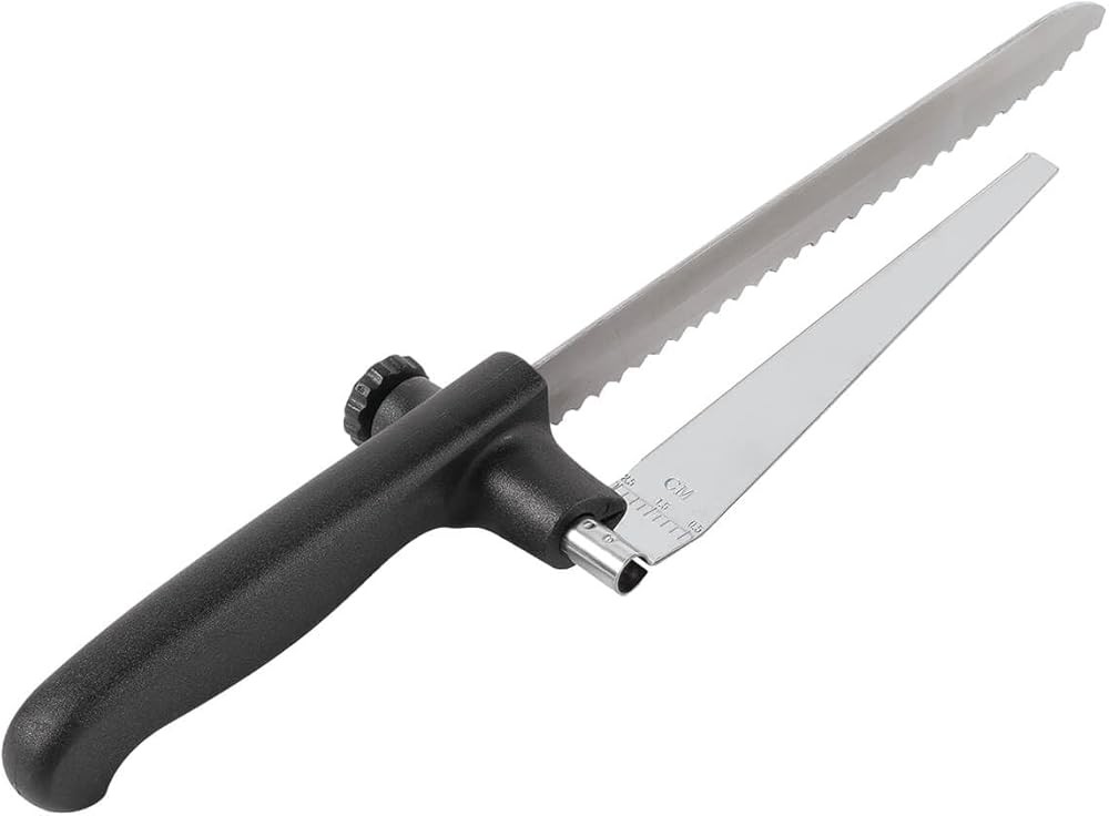 Valley Traders Knife with Adjustable Slicing Guide by Chef's Pride