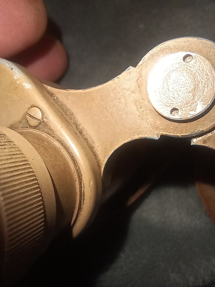ORIGINAL German WW2 Tan 6x30 Diesntglas Binoculars - CAG