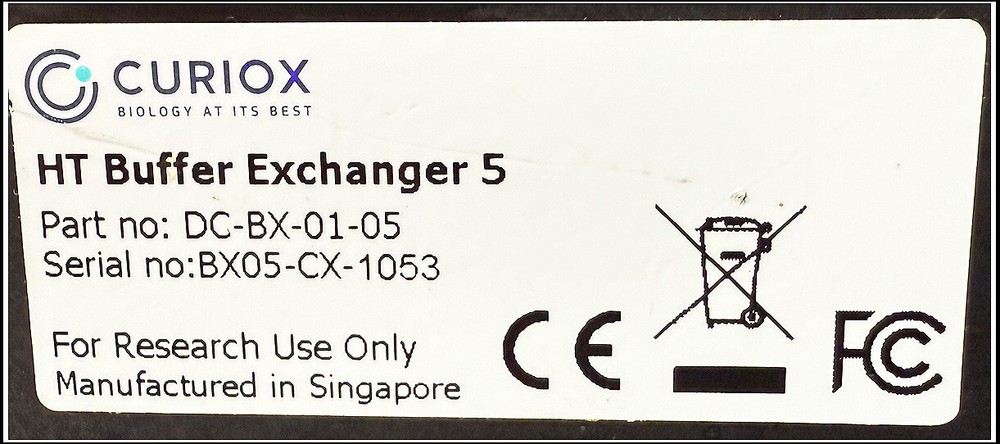 Curiox Laminar Wash HT2000 Station 96 with Buffer Exchanger HT