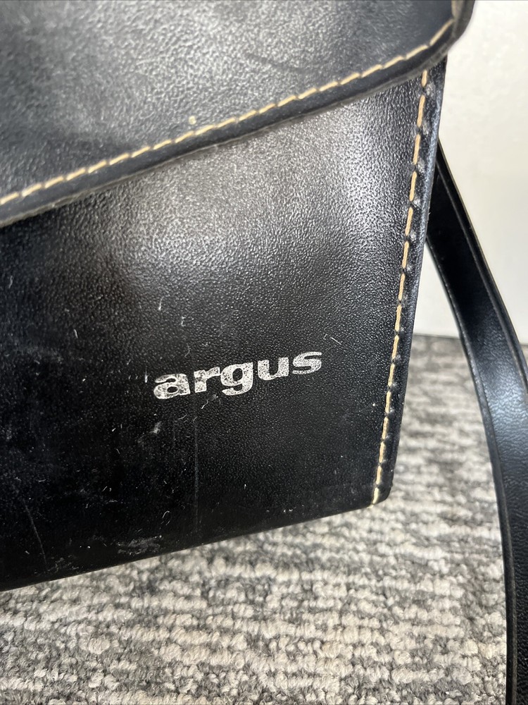 Vintage Argus Model 801 Camera With Black Case, Untested