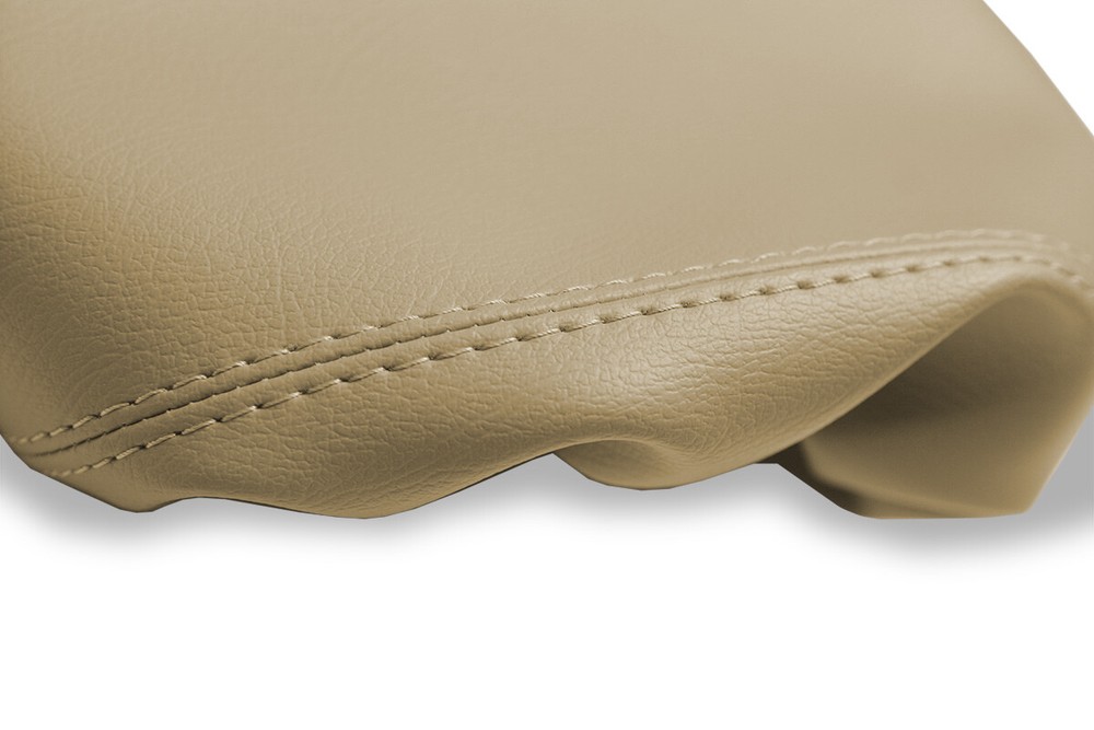 Console Lid Pull Over Cover Leather for Hyundai Genesis 2009-2014 Beige