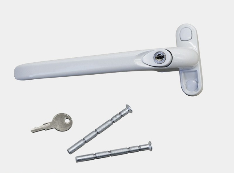 Universal Window Handle Multi-Spindle Inline PVC Outward-Opening Windows