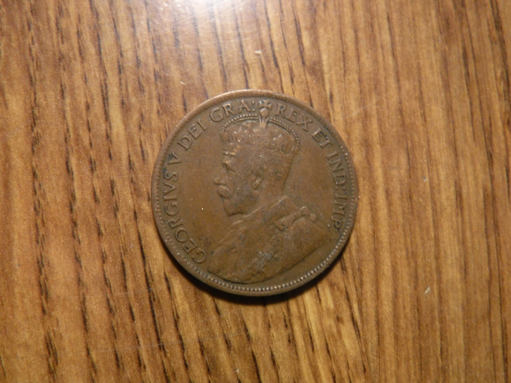 CANADA 1917 LARGE CENT COIN (T431)