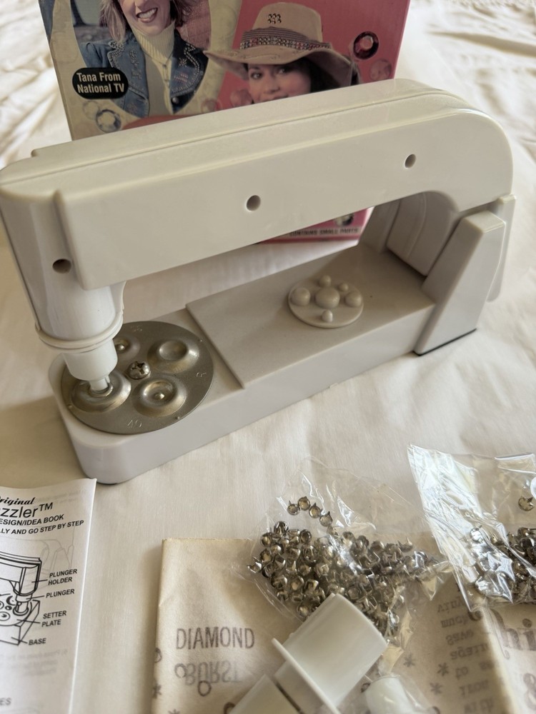 BeDazzler rhinestone stud setting kit Setter tool NOT COMPLETE