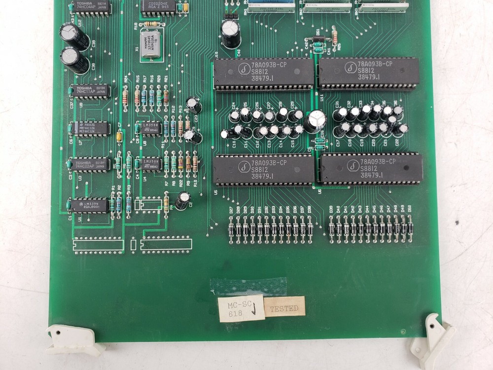 Bogen Multicom 2000 Station Card MCSC Intercom System Used AS IS #7