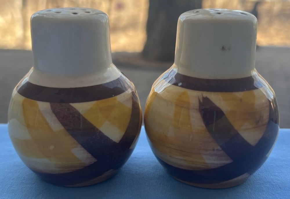 Vernonware Organdie Salt and Pepper Shakers