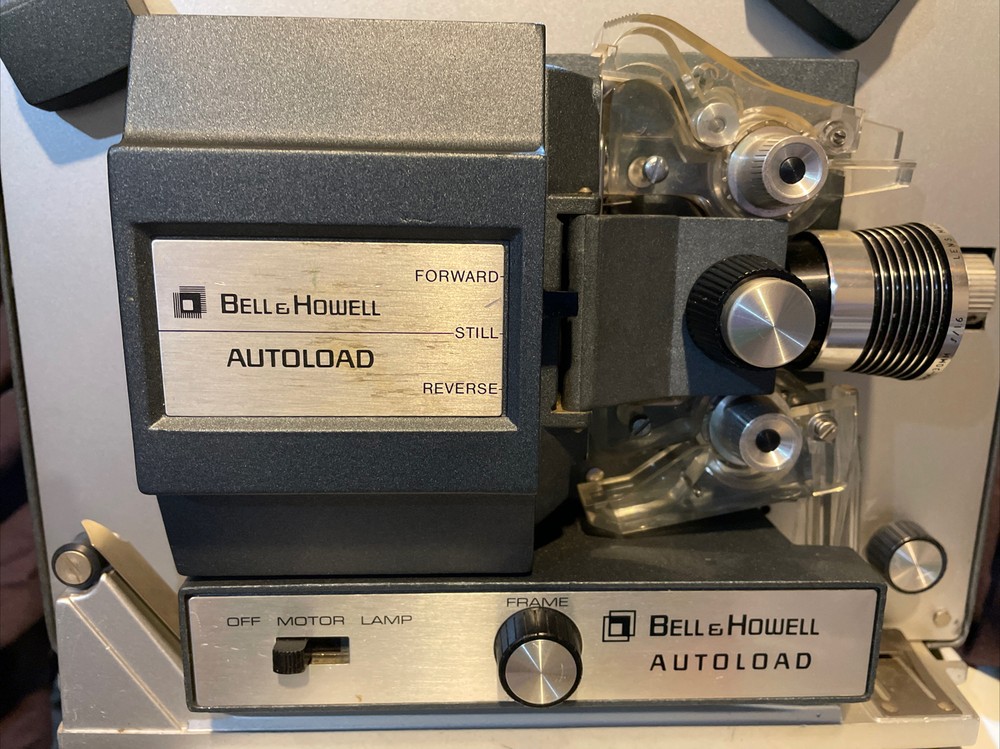 BELL & HOWELL 357B Super 8mm Autoload Projector Cleaned Tested & Works