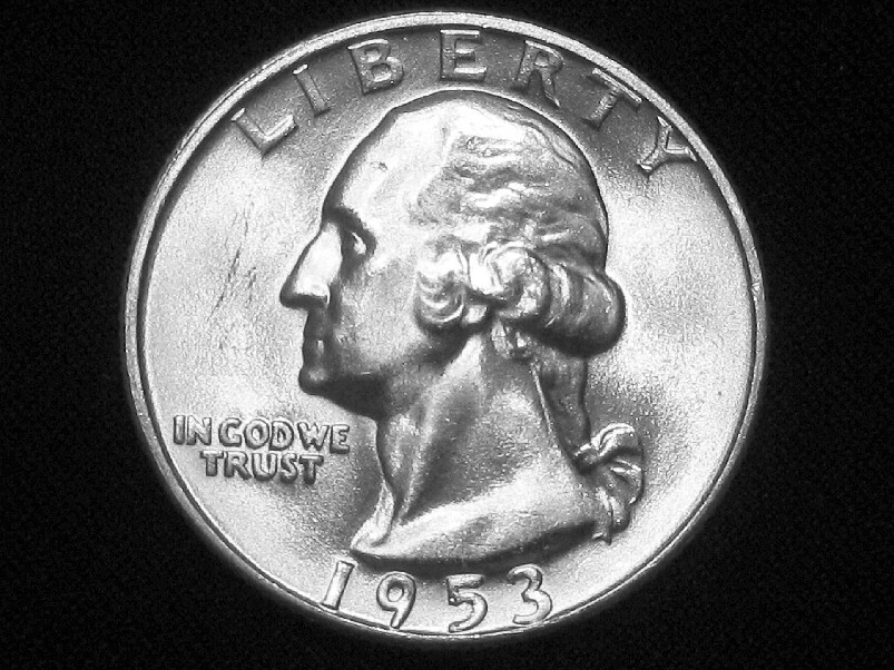 1953-D Washington Quarter --- Choice Uncirculated