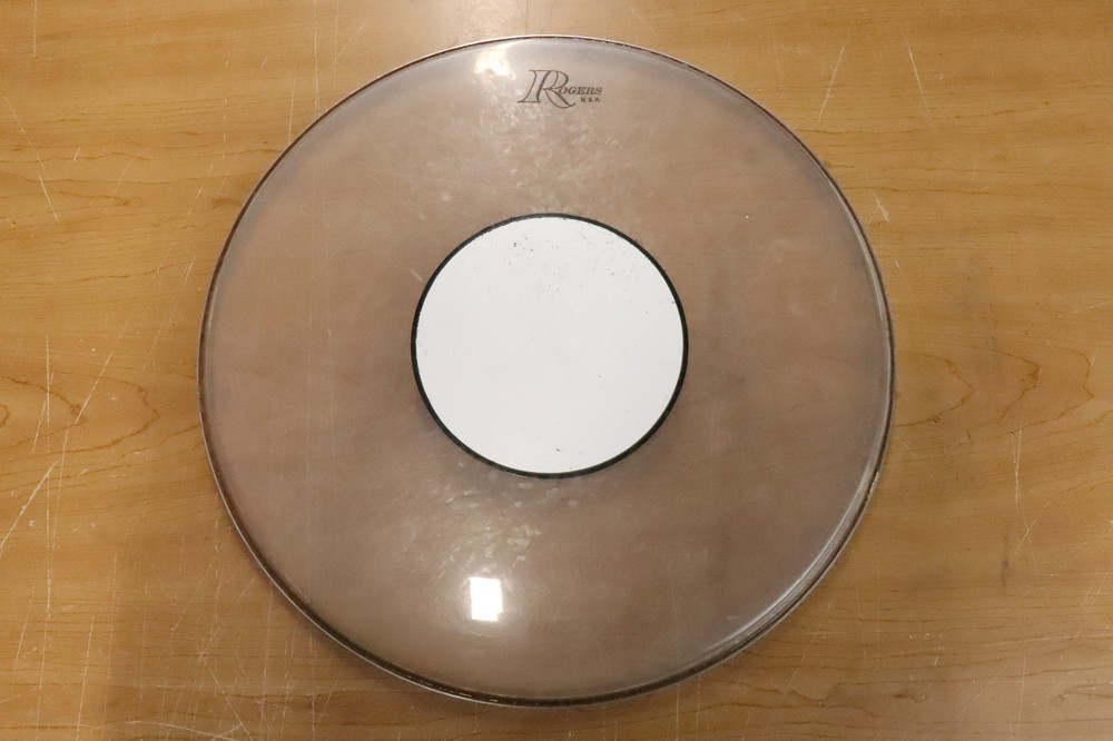 Rogers 15" Clear Drum Head Vintage