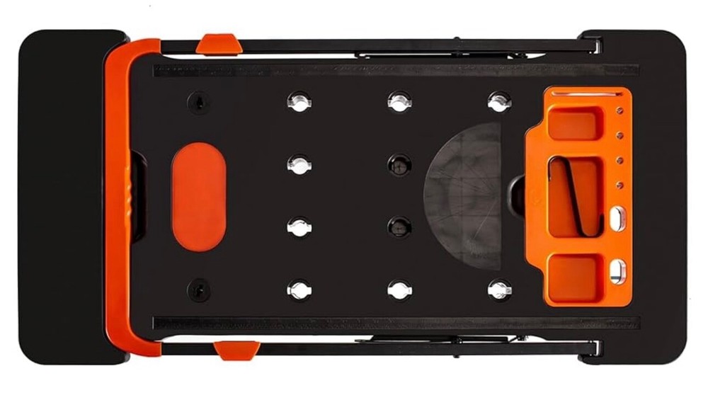 7 in 1 Folding Workbench with Wheels, Multipurpose Heavy Duty Workbench