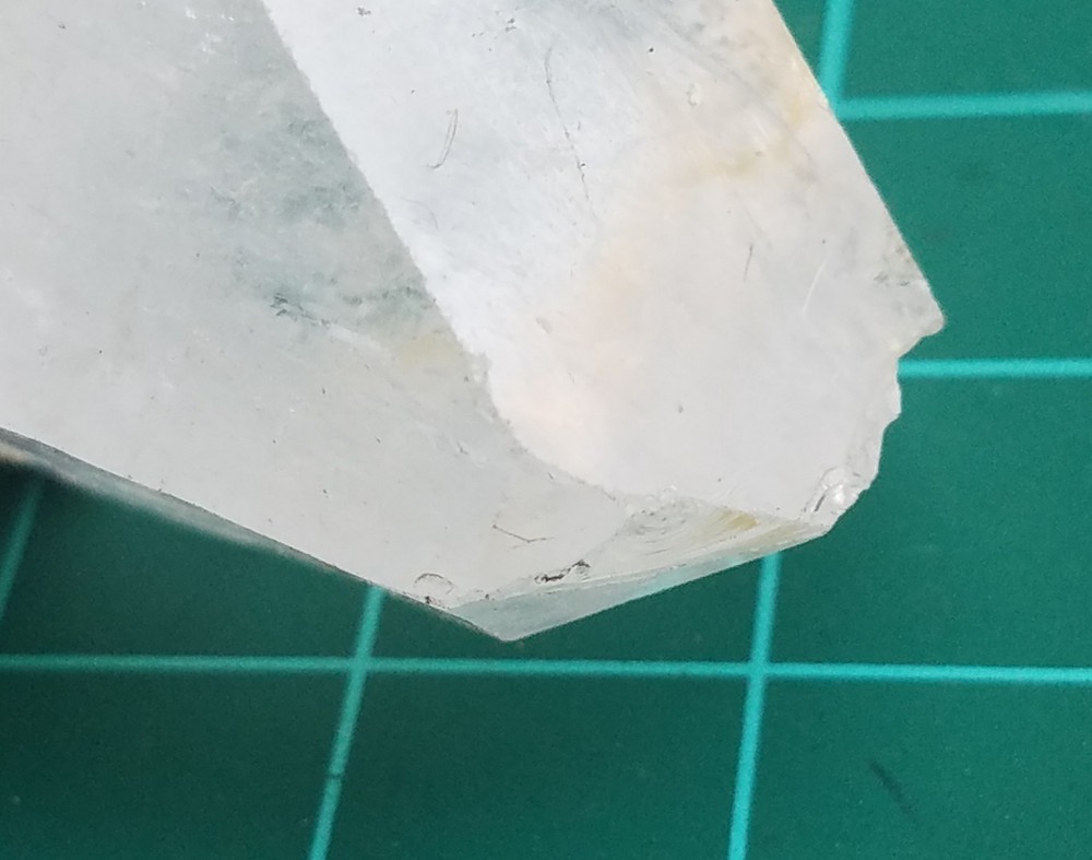 Quarts Raw Crystal Large Chunky Ring Size 5