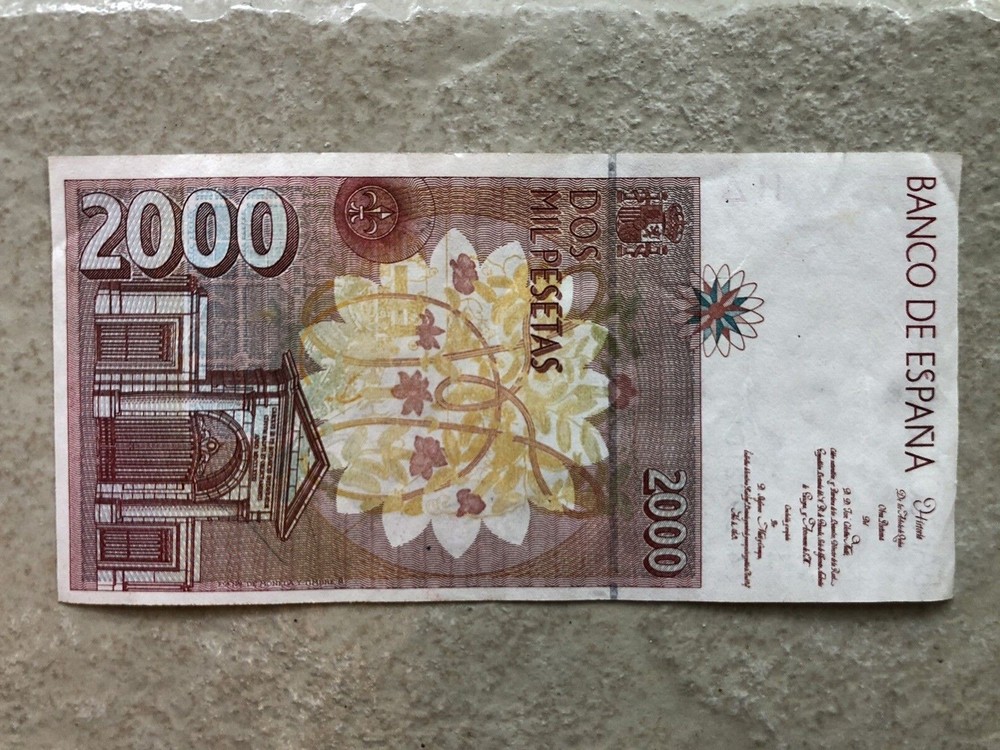 Banco De Espana 2000 Dos Milpesetas