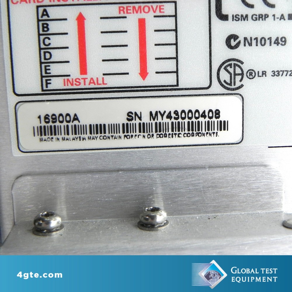 Keysight 16900A Logic Analyzer Mainframe - Sold As-Is