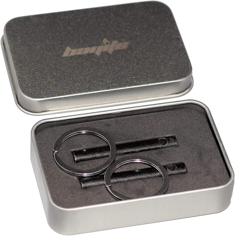 bayite Fire Starter Ferro Rod Keychain 2 Pack