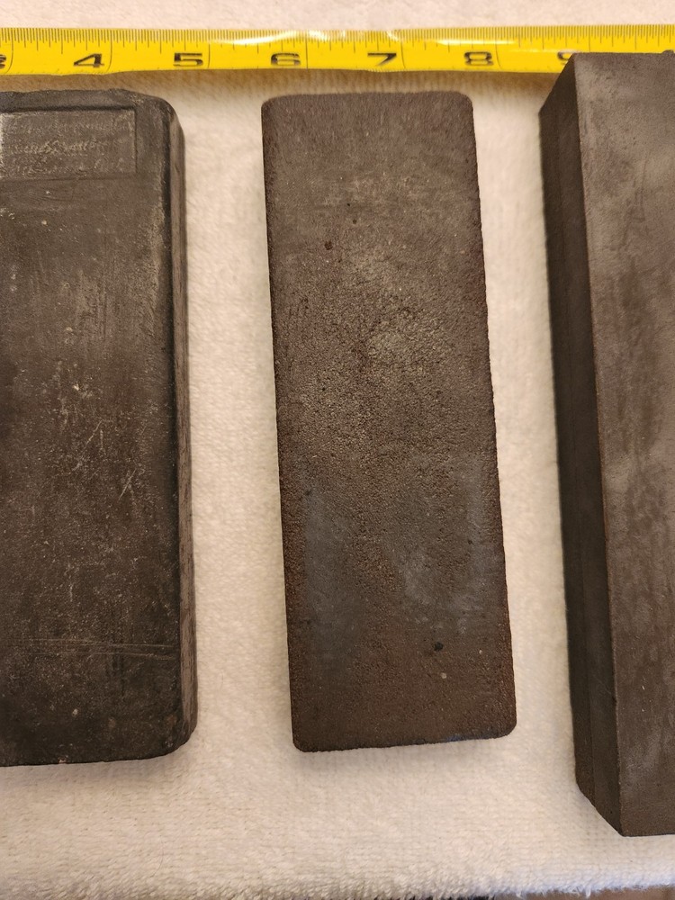 Vintage sharpening honing stones