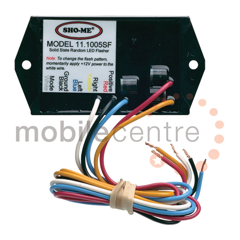 LED flasher box strobe beacon lightbar module 2 Channel 12V warning emergency