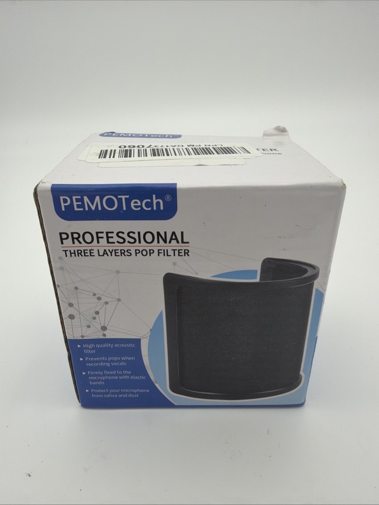 Pemotech Pop Filter 3 Layer Microphone Filter