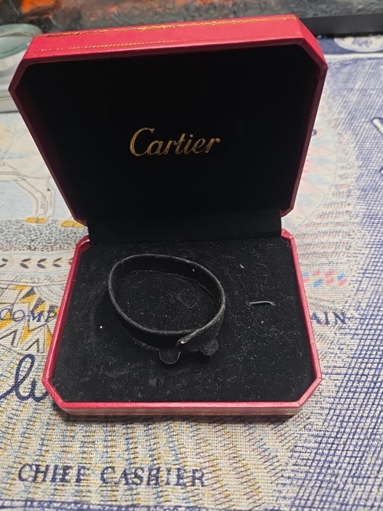 cartier bracelet empty box