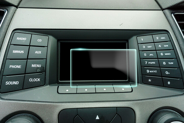 Crystal Clear Screen Protector for 2018 Ford Taurus 8in Vehicle Navigation