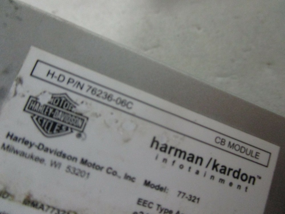 06-13 Harley Davidson Touring Harman Kardon CB Module
