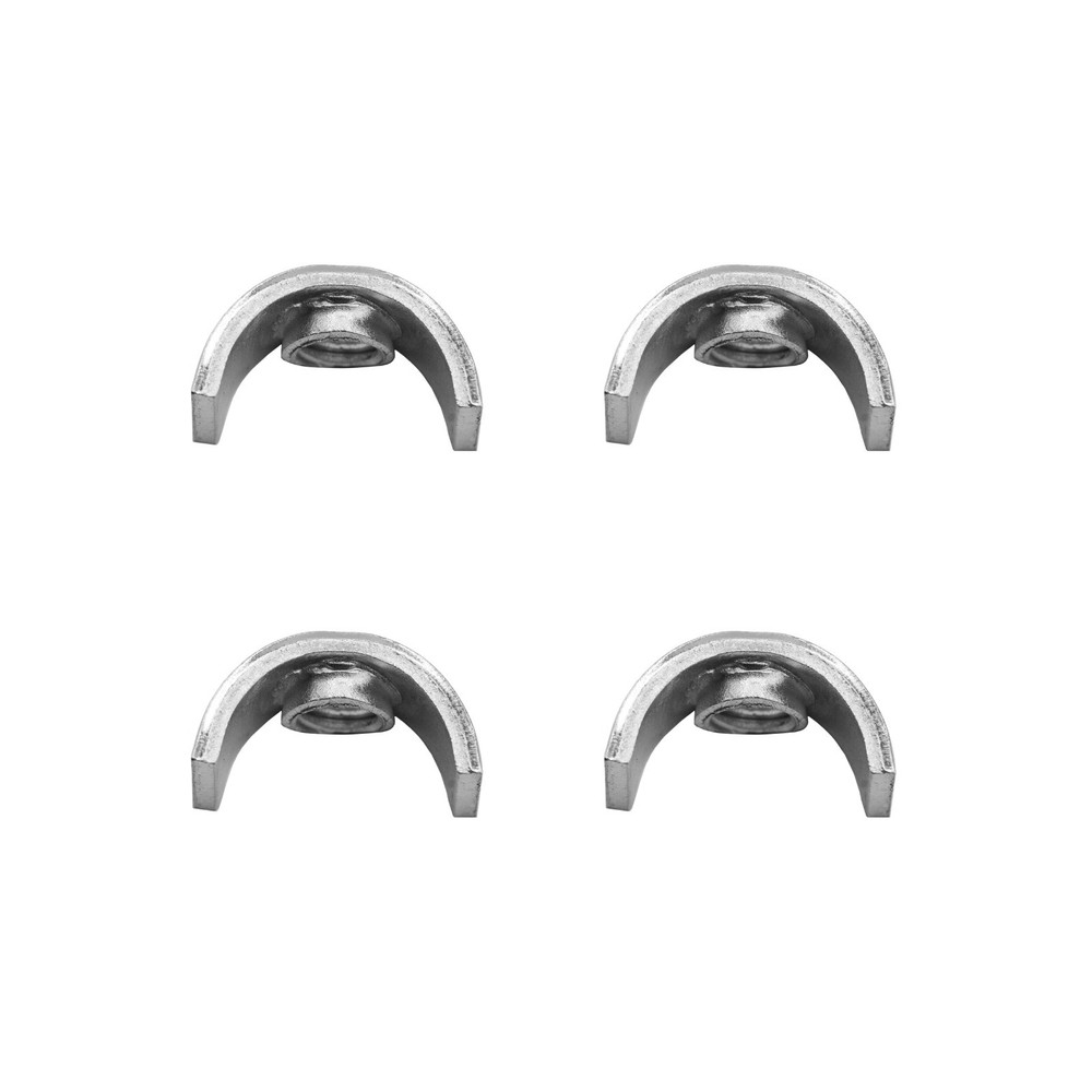 M8 8mm Replacement Threaded Half Moon Mini Luna Washers Nuts For Bunk Beds Cots