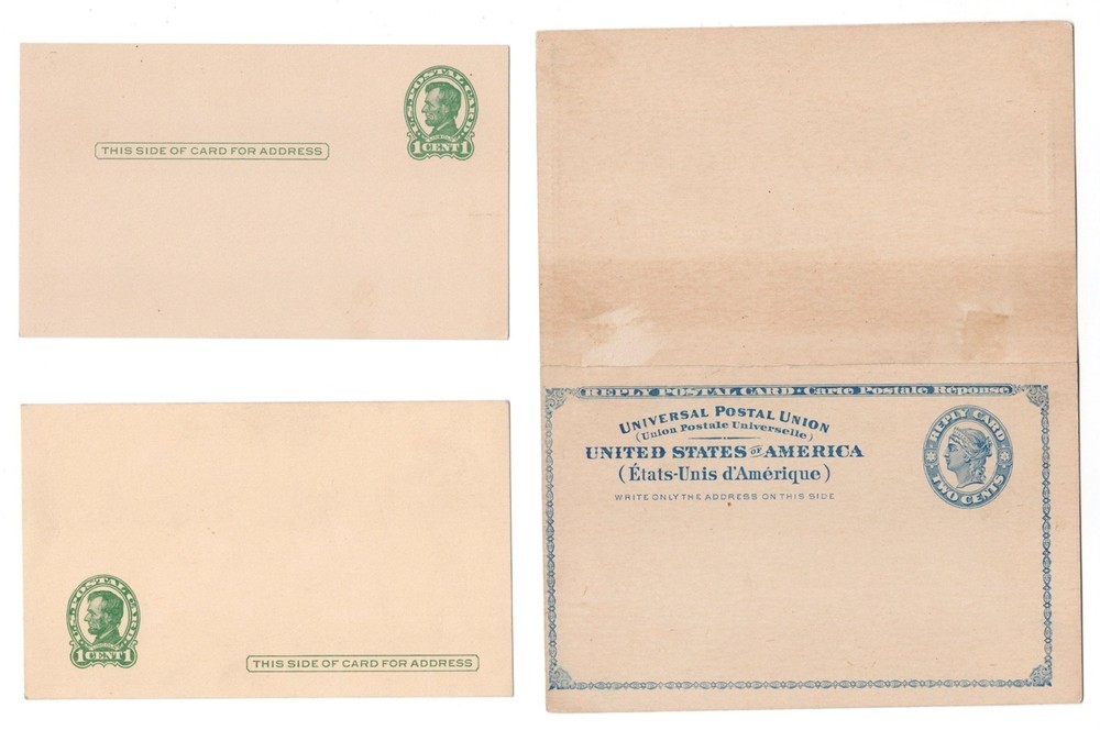 U.S. MINT POSTAL CARD STATIONERY COLLECTION