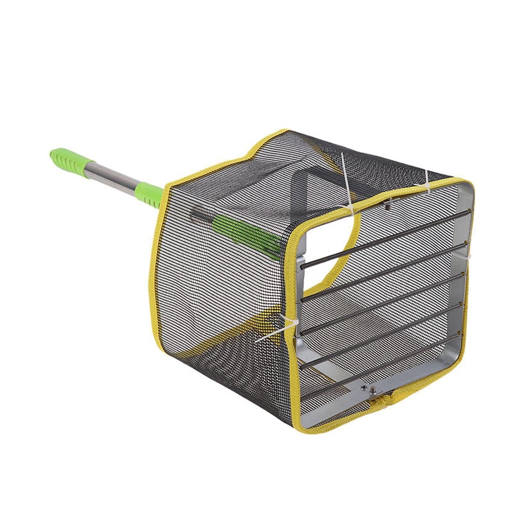 Table Tennis Ball Picker Adjustable Pickup Retractable Container Picking Net