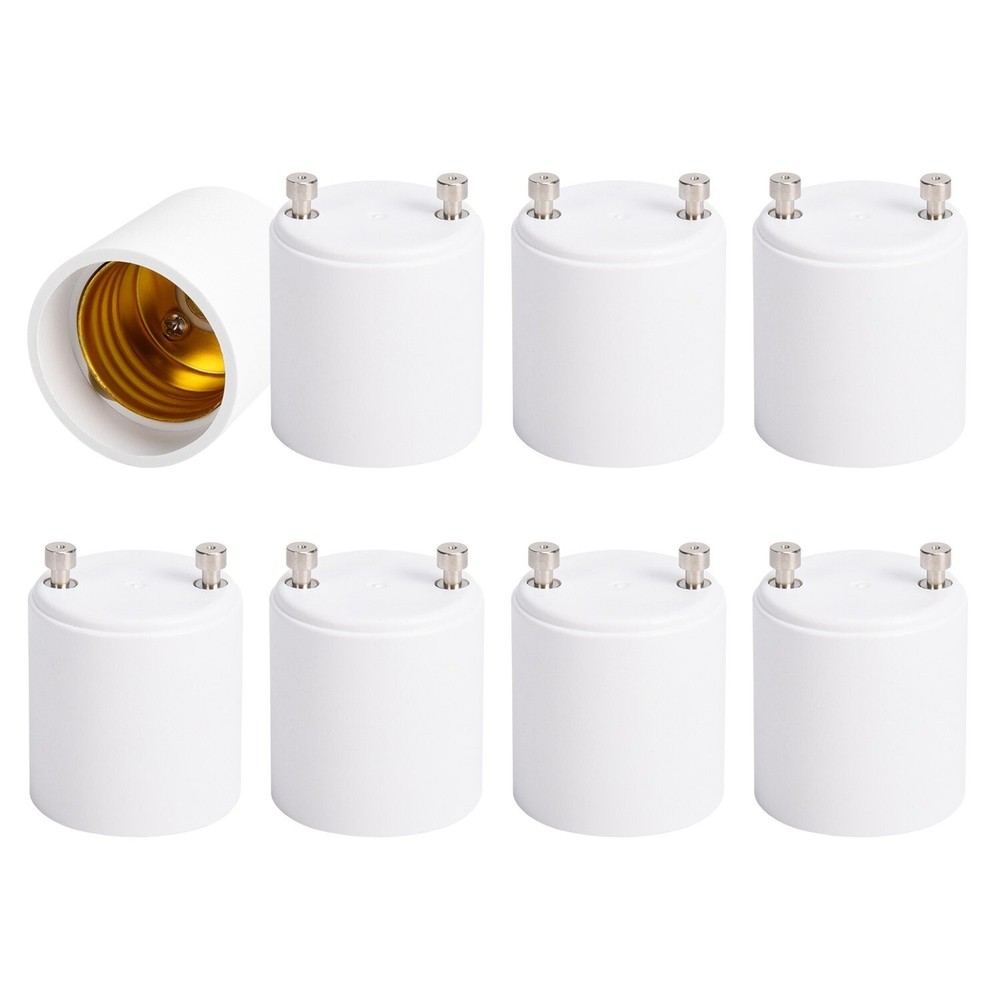GU24 To E27 /E26 Screw LED Light Lamp Bulb Base Adapter Socket Converter Adaptor