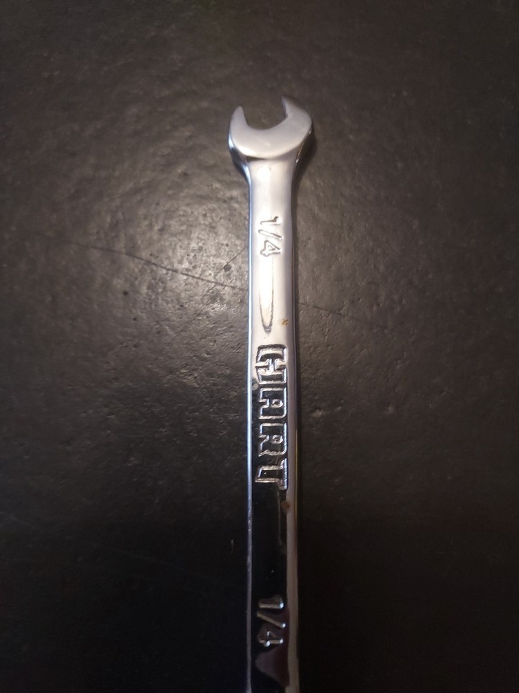 HART 1/4 SAE Combination Wrench Chrome Vanadium